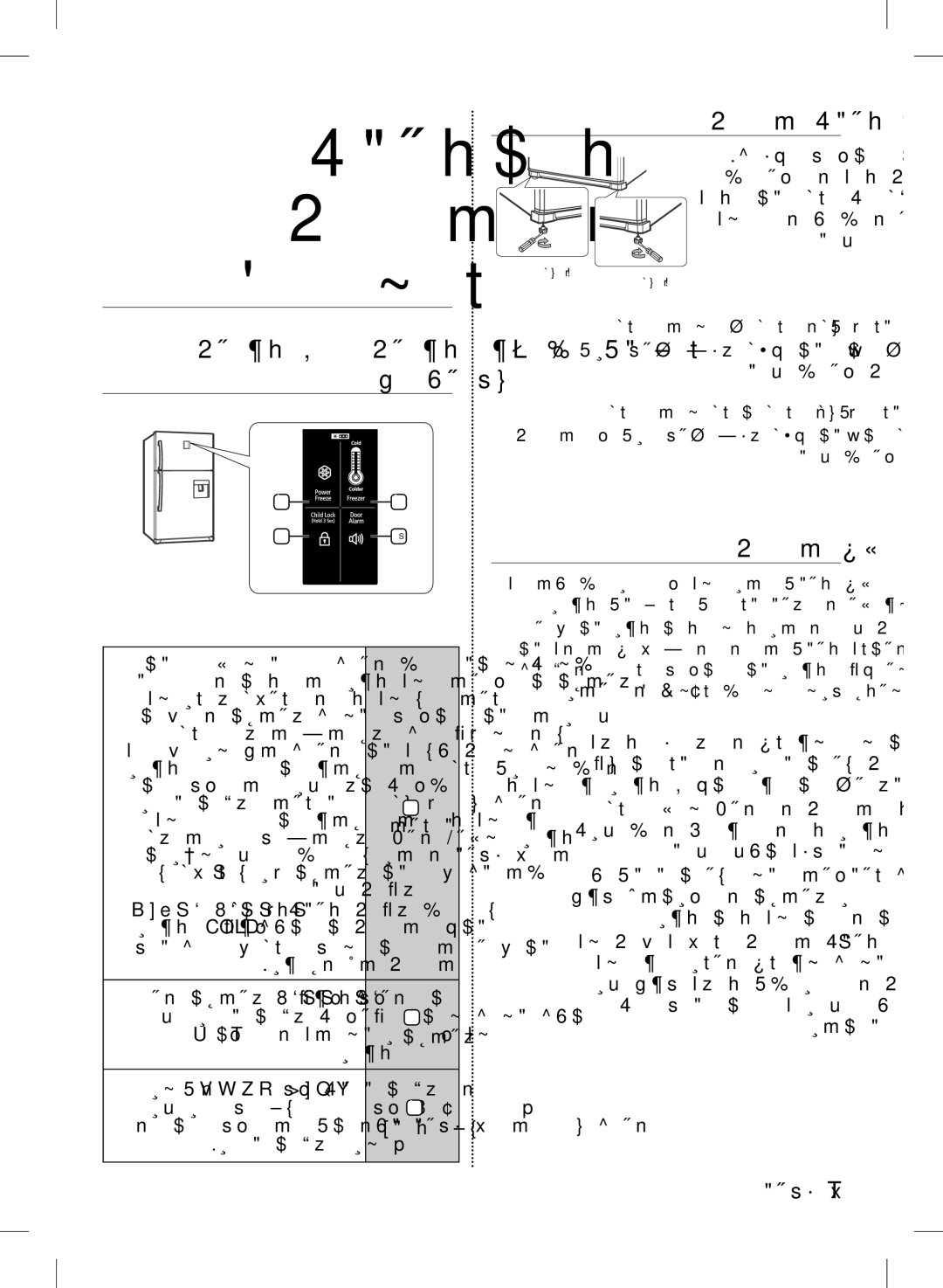 Samsung RT63PBSL1/XES manual ندرکراک لاچخی اب گنوسماس, لاچخی ندرک زارت, لاچخی بصن, لرتنک عون لرتنک لنپ زا هدافتسا کینورتکلا 