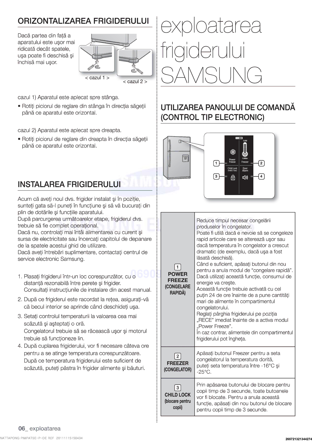 Samsung RT50QBVB1/XES, RT50FMSW1/XEF, RT59PMSW1/XEF, RT59PBPN1/XEF, RT59NBPN1/XEF, RT50QMSW1/XEF, RT50QBPN1/XEF, RT63PBPN1/XEF 