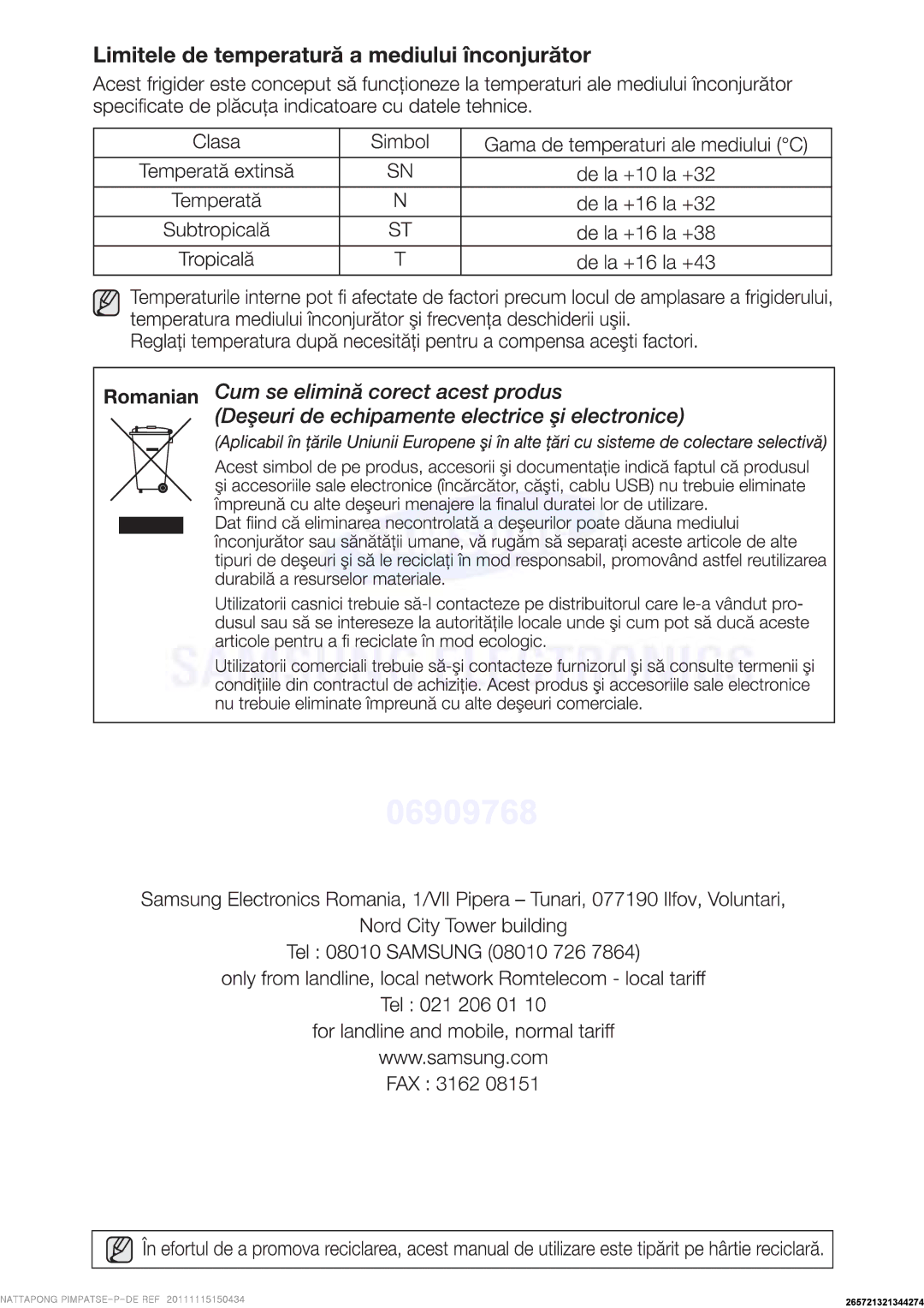 Samsung RT63FBPN1/XSG, RT50FMSW1/XEF, RT59PMSW1/XEF, RT59PBPN1/XEF, RT59NBPN1/XEF, RT50QMSW1/XEF, RT50QBPN1/XEF, RT63PBPN1/XEF 