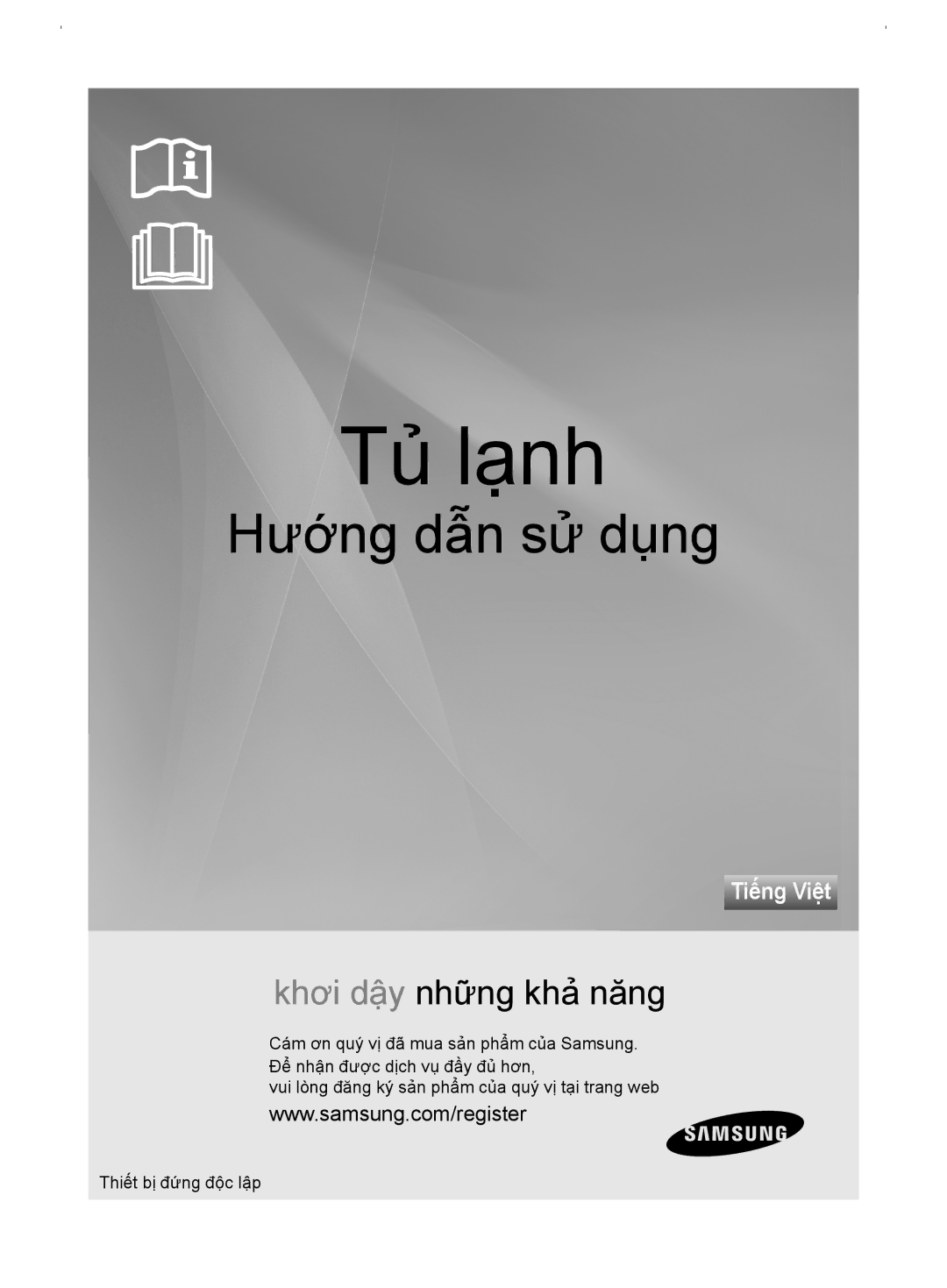 Samsung RT54EBPN1/XSV manual Tủ lạnh 