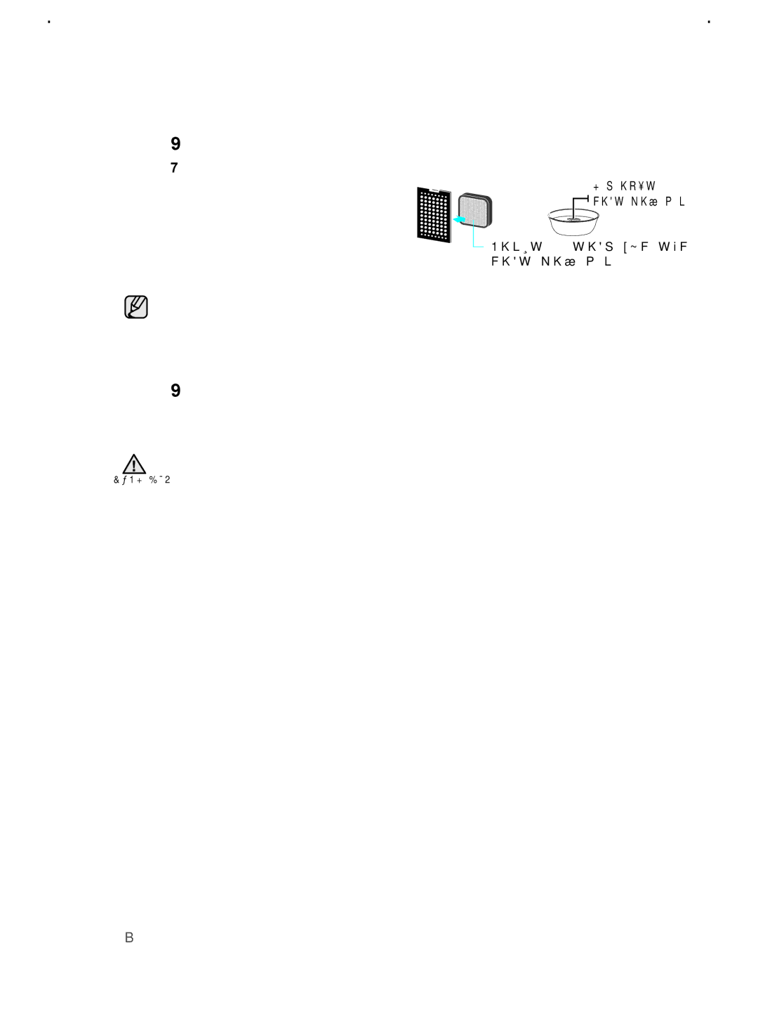 Samsung RT54EBPN1/XSV manual Vệ sinh thiết bị khử mùi, Vệ sinh phần phía dưới tủ lạnh 