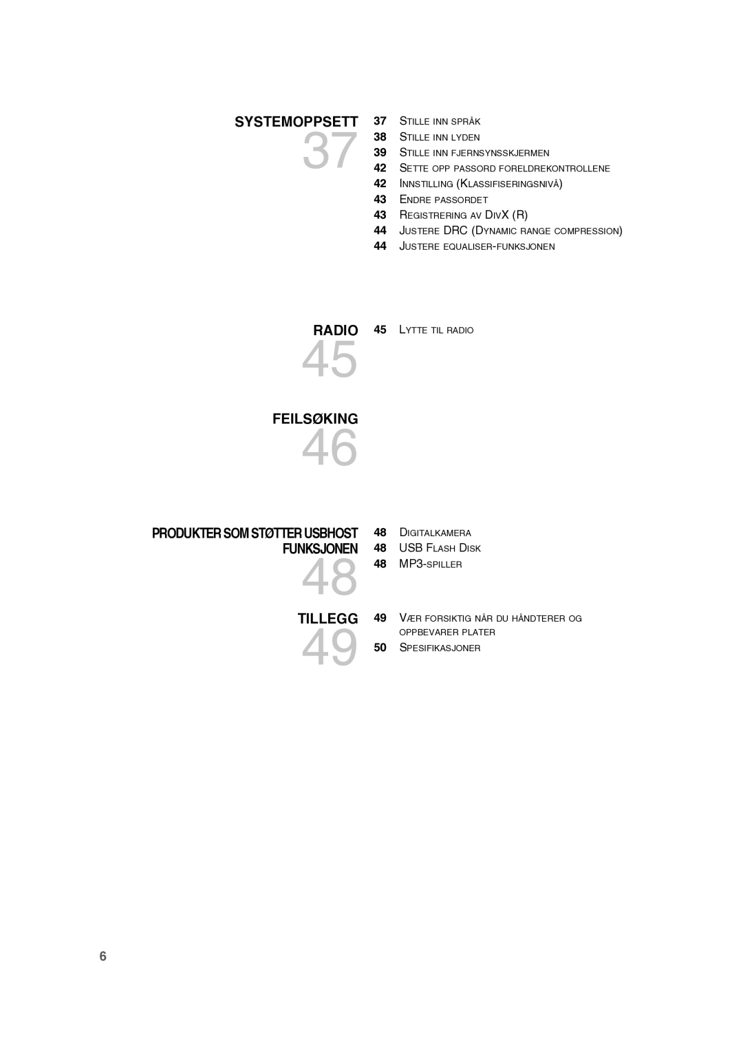 Samsung RTS-HE10T/XEE manual Tillegg 