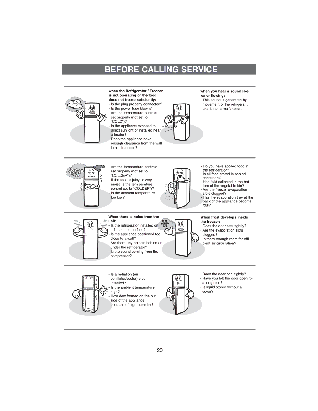 Samsung RTS24AS, RTS27BS, RT2BS, RT2AS manual 