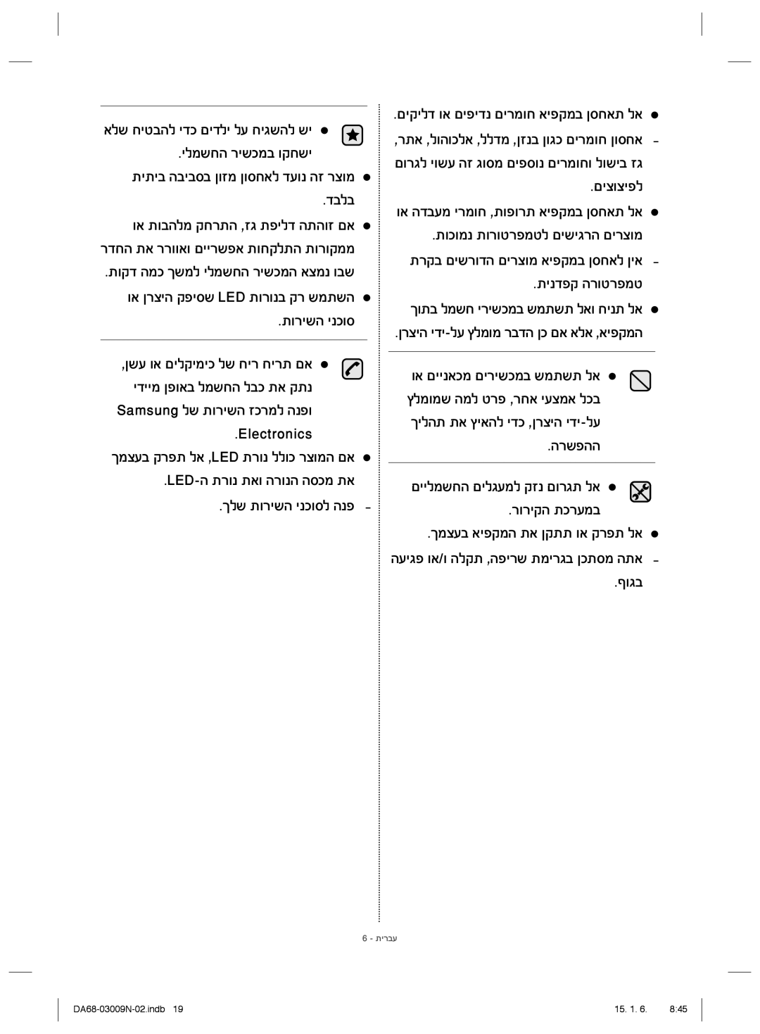 Samsung RZ28H6150SP/ML manual ĥħĴĵĠĳĤĴğĤīĦĠĬħğīį, ĨĤıĠıĤįħ, ğĳĴįğğ, ĮĠĝĜ 