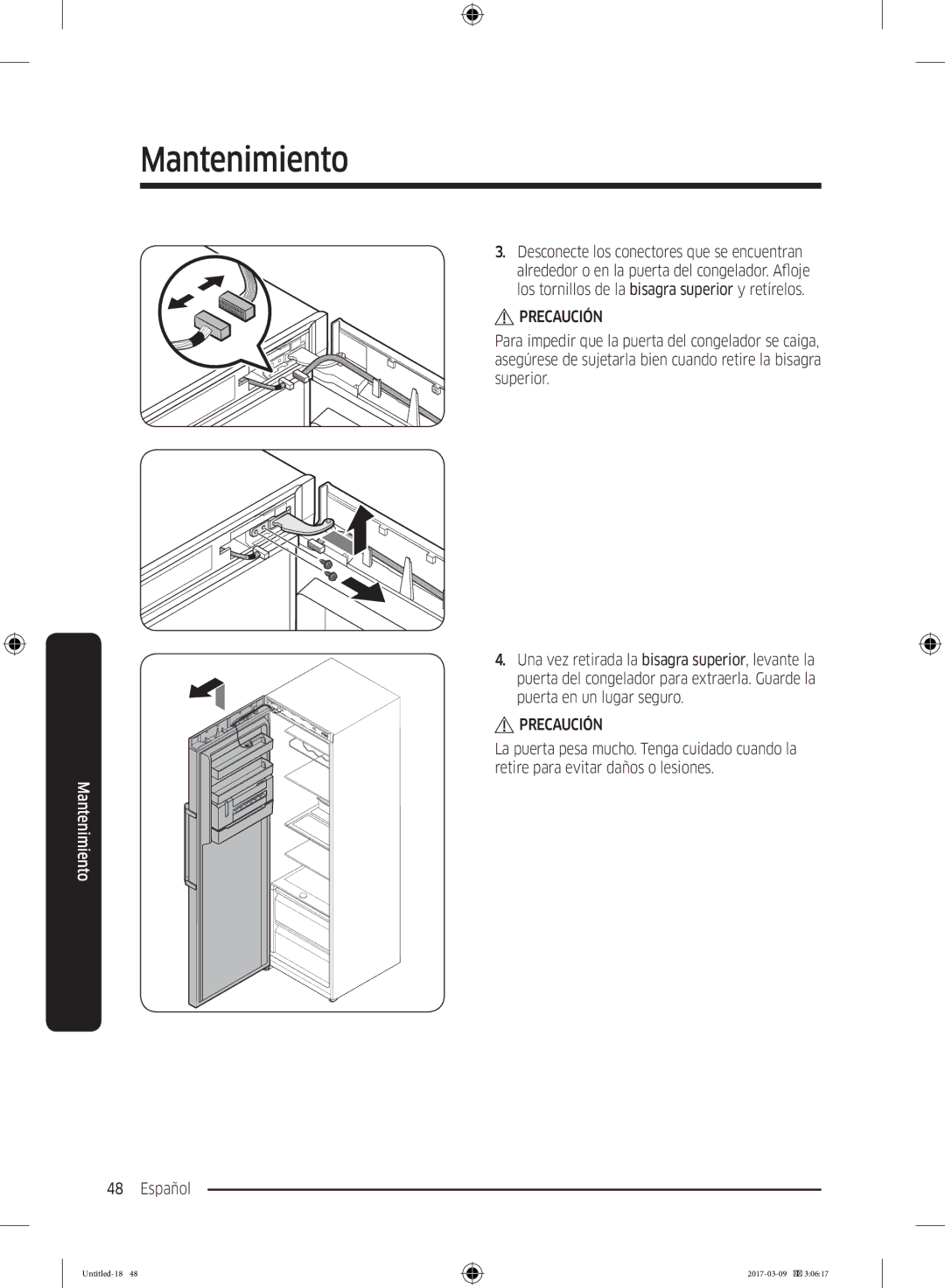 Samsung RZ32M7135S9/ES, RZ32M71207F/ML manual Español 