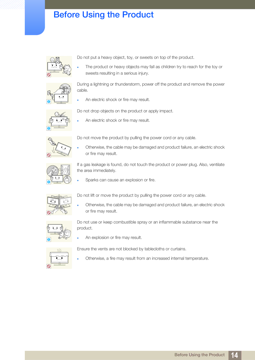 Samsung S19C200NY user manual Gas 