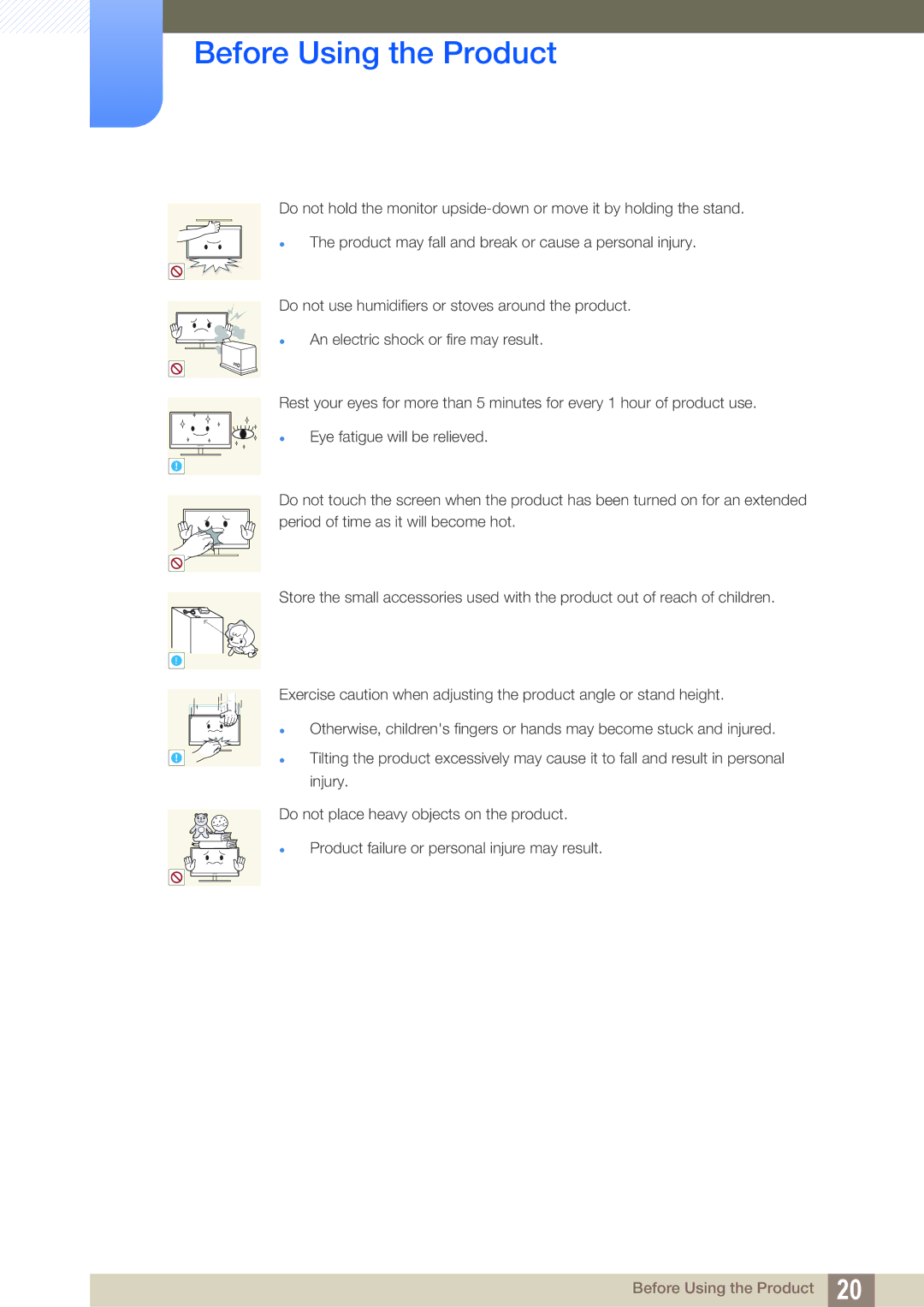 Samsung S24C300HL, S22C300H user manual Before Using the Product 