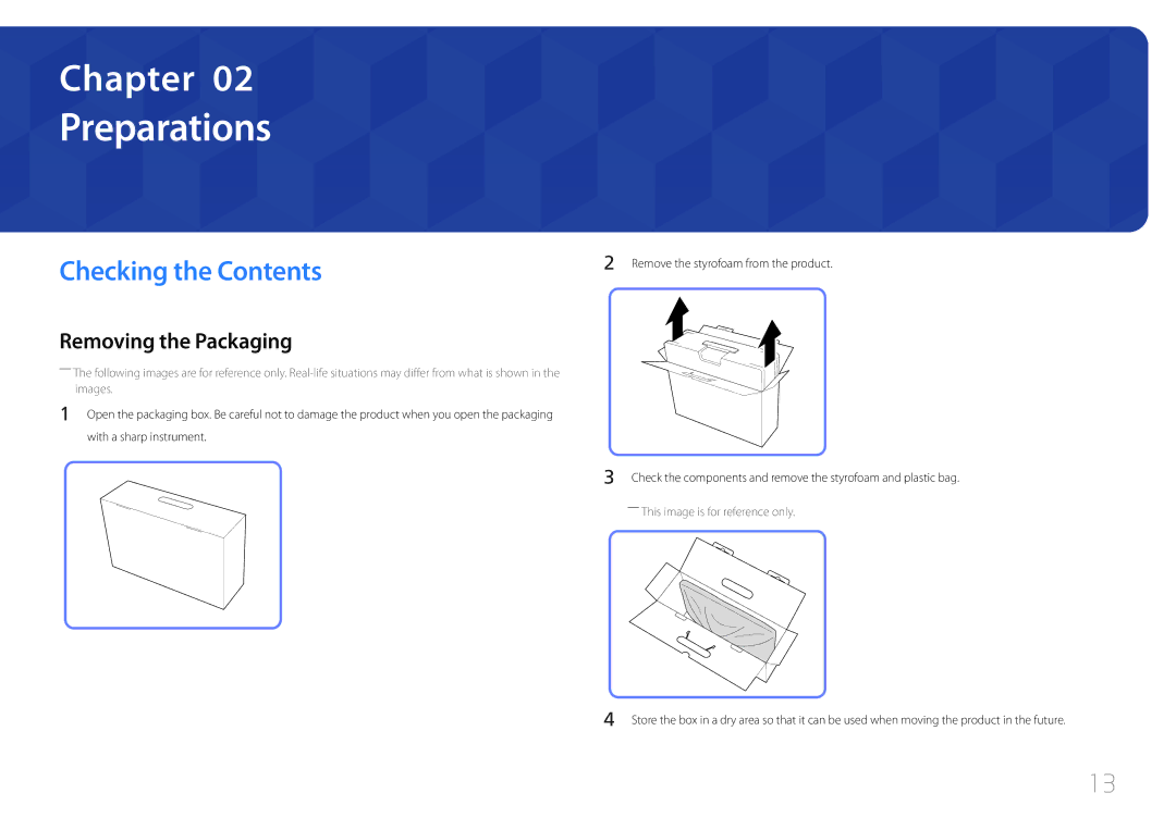 Samsung S24C770T user manual Preparations, Checking the Contents 