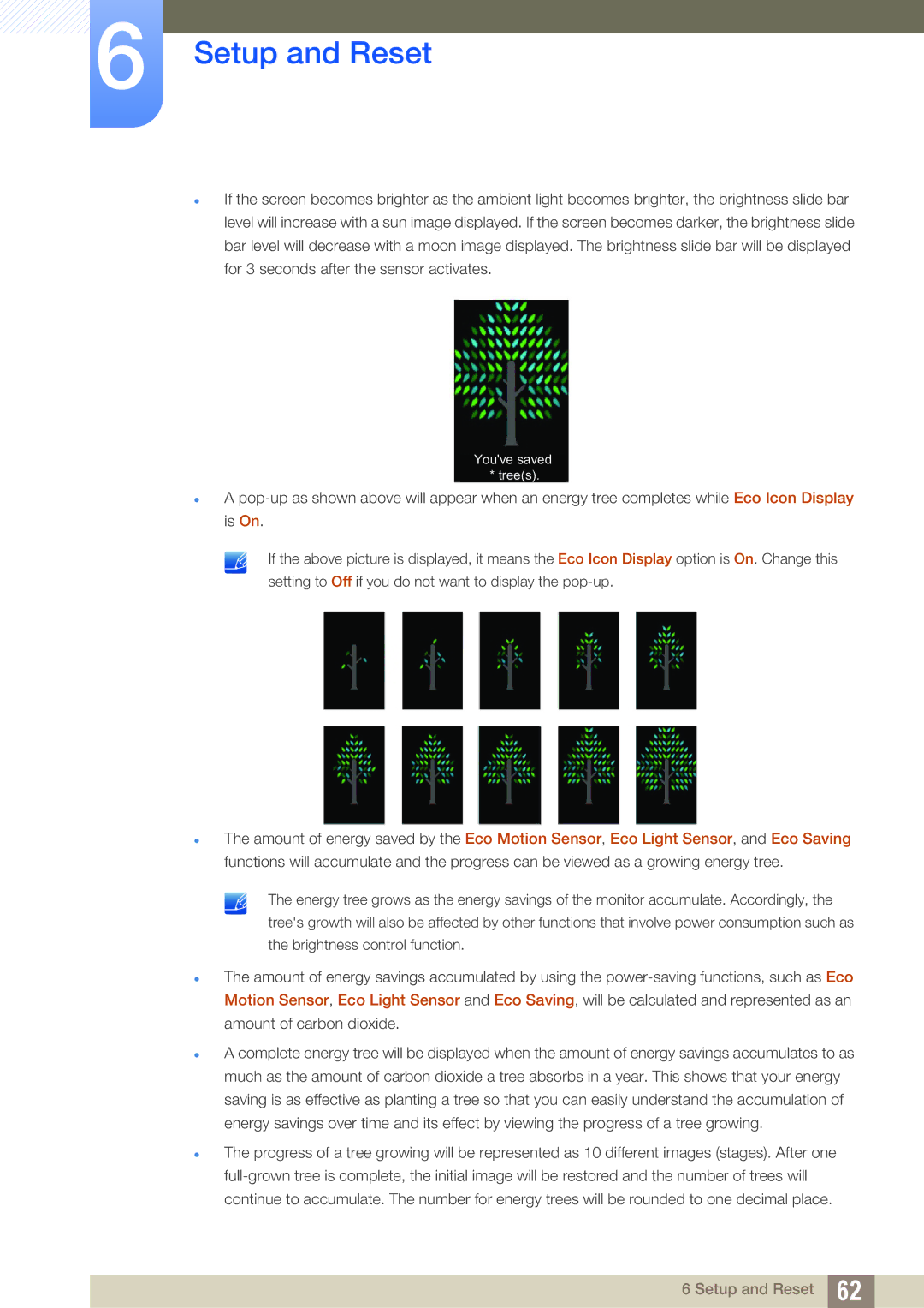 Samsung S27A850T user manual Youve saved * trees 