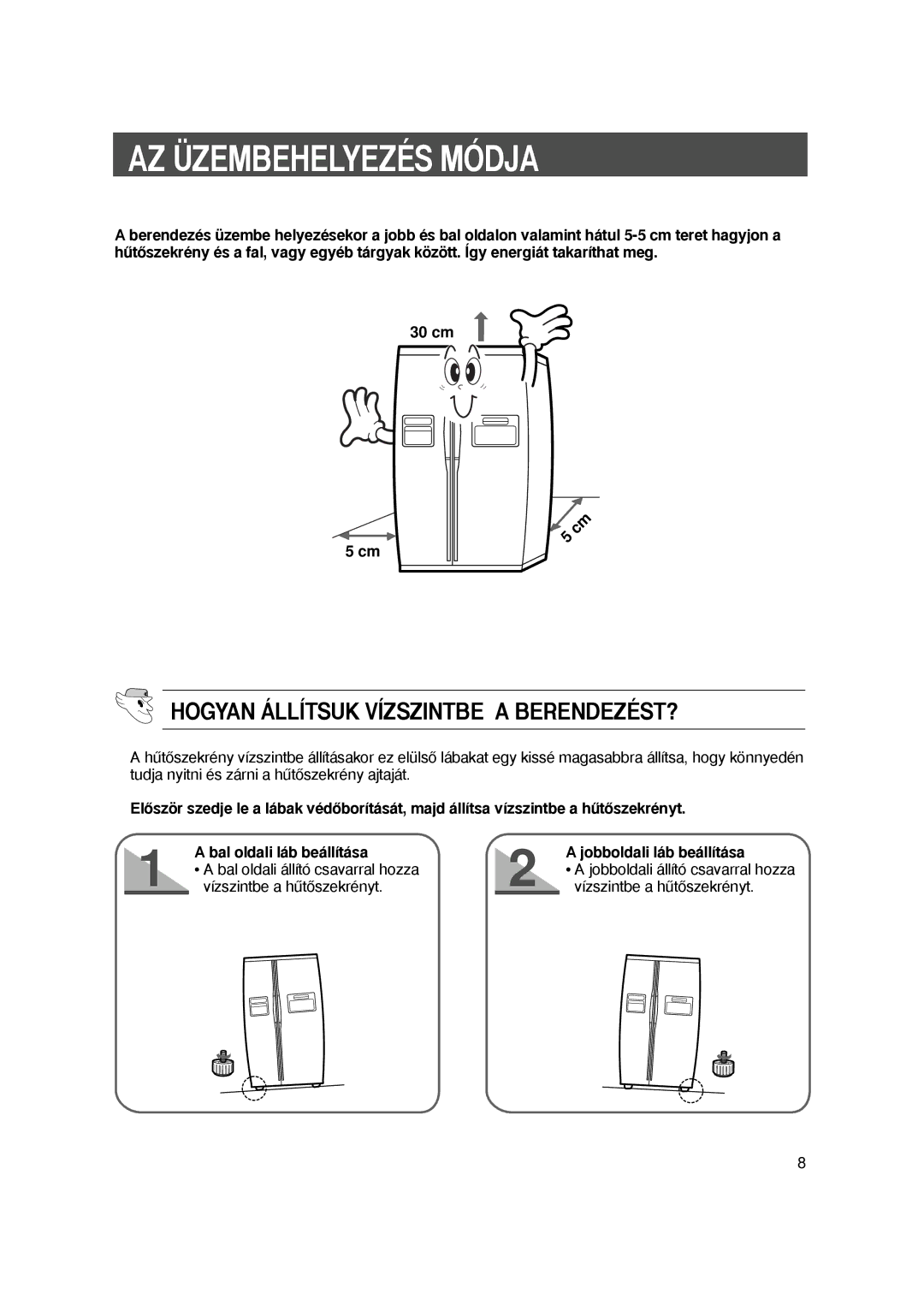 Samsung S24AHESWQN/XEH, S27EHESWQN/SPL manual AZ U?ZEMBEHELYEZES Modja, Hogyan Allštsuk Všzszintbe a BERENDEZEST$ 