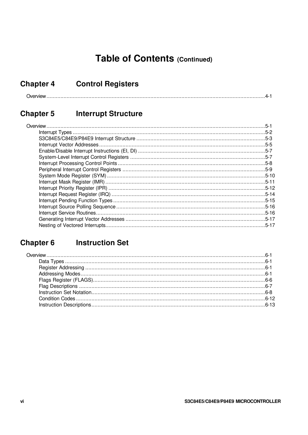 Samsung S3C84E5 user manual Chapter Interrupt Structure, Overview 