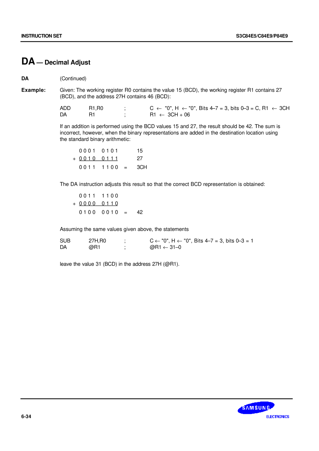 Samsung S3C84E5 user manual Add, 3CH 