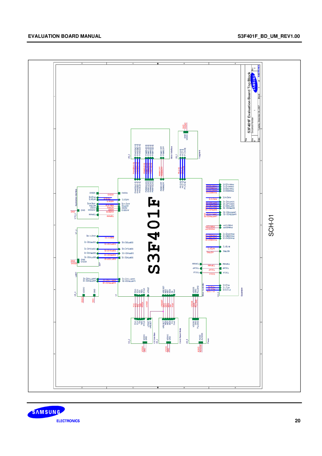 Samsung S3F401F manual SCH-01 