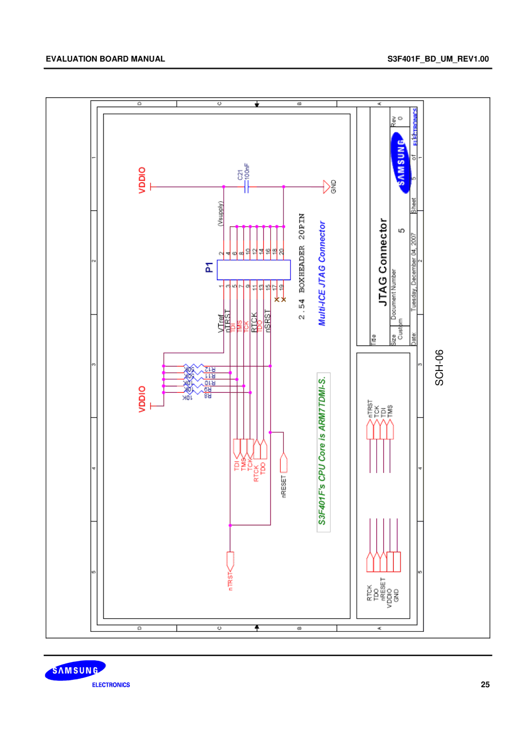 Samsung S3F401F manual SCH-06 