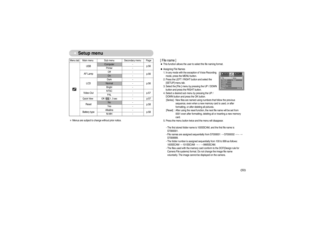 Samsung S700 manual Lcd, Pal 