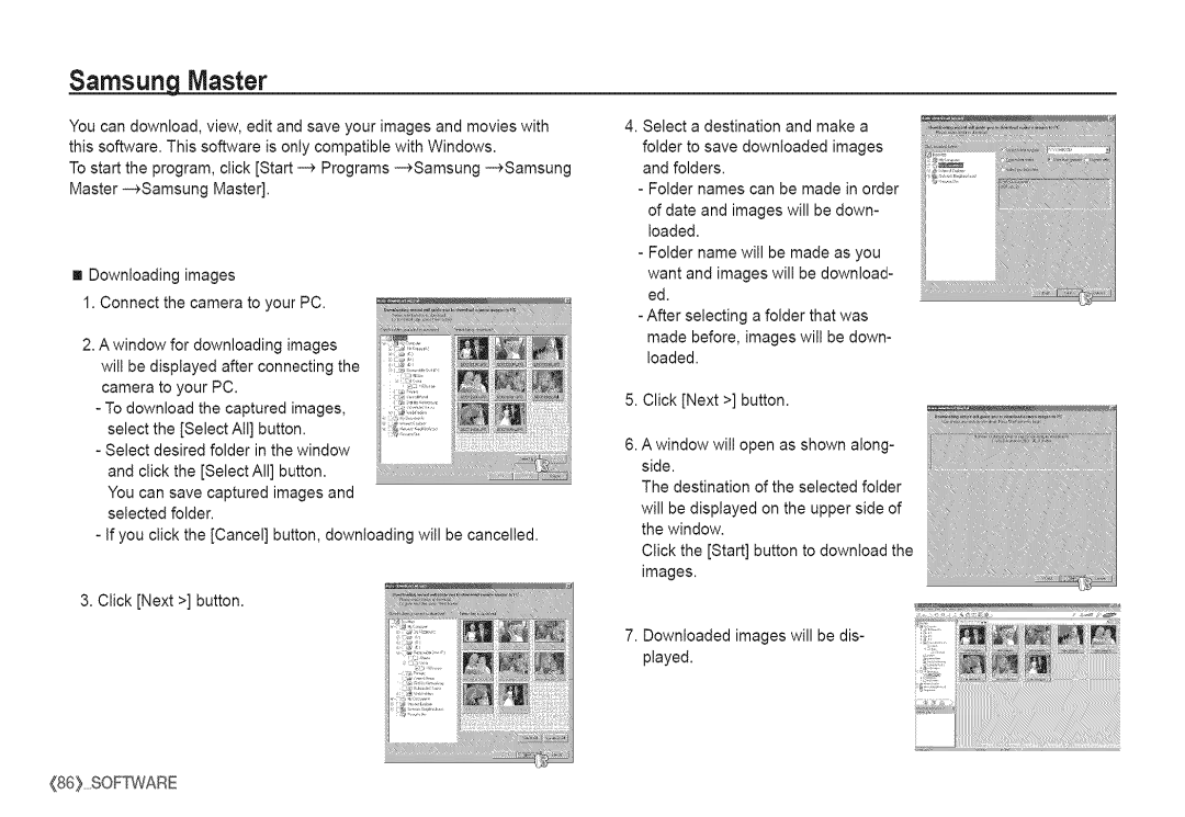 Samsung S760 manual Ii!@iiiii!@ii!i!ii, Sarnsung Master 