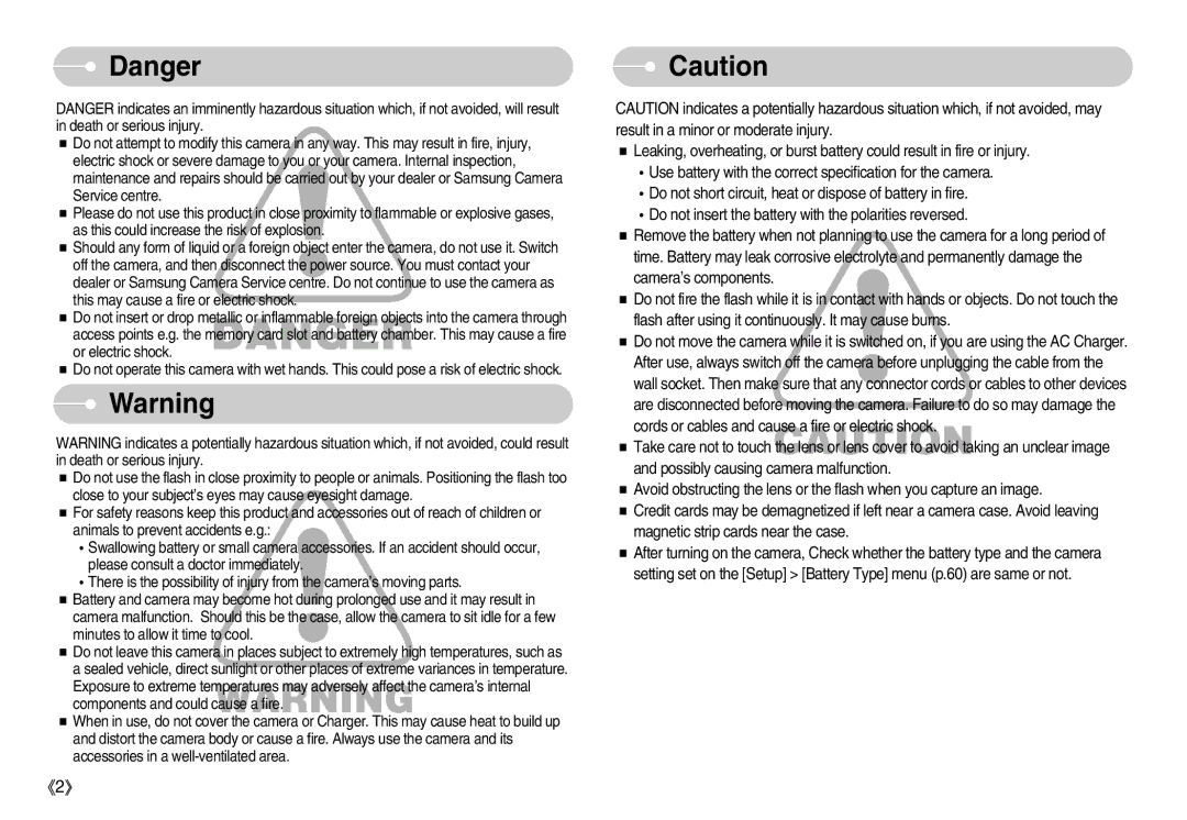 Samsung S830 user manual 