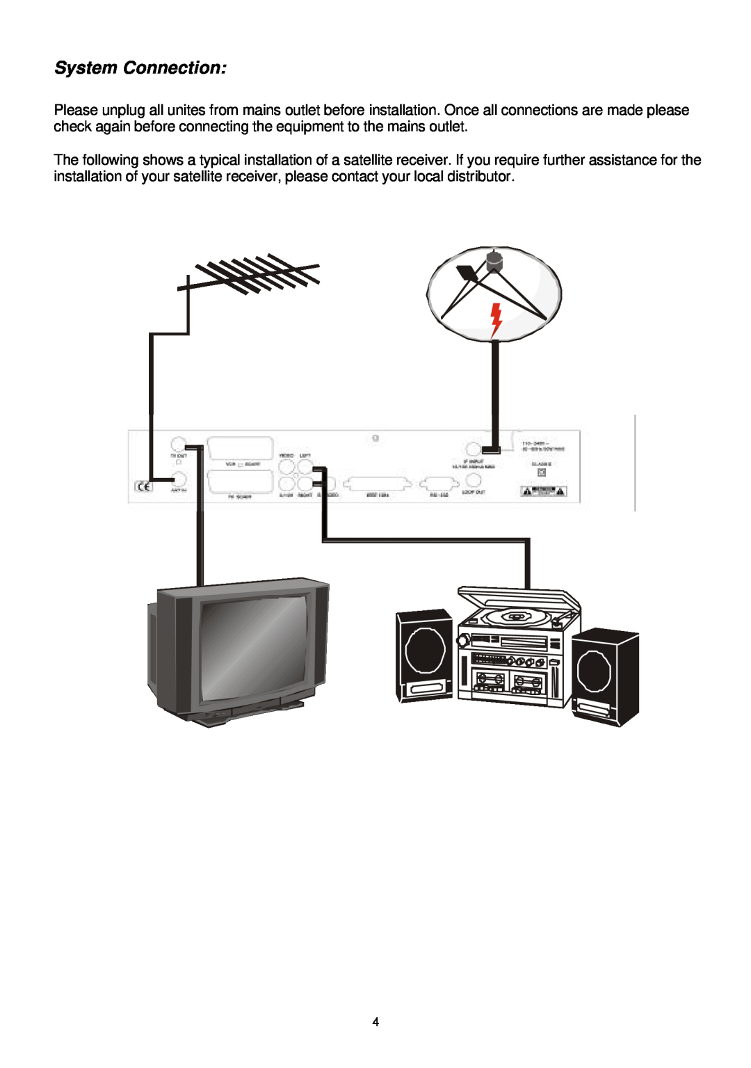 Samsung SADPCI-202 instruction manual System Connection 