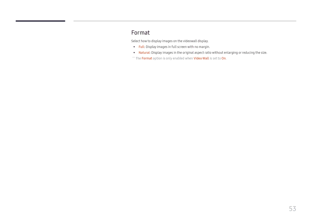 Samsung SBB-SS08FL1/XY, SBB-SS08FL1/EN, SBB-SS08FL1/NG manual Format 