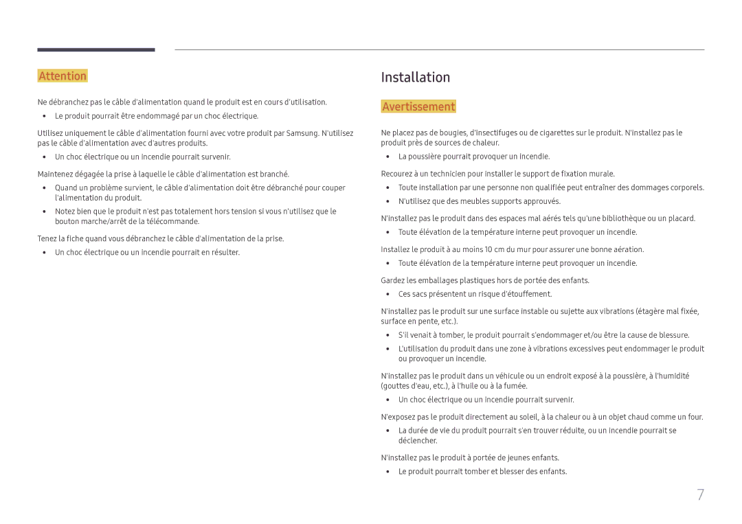 Samsung SBB-SS08FL1/EN manual Installation 