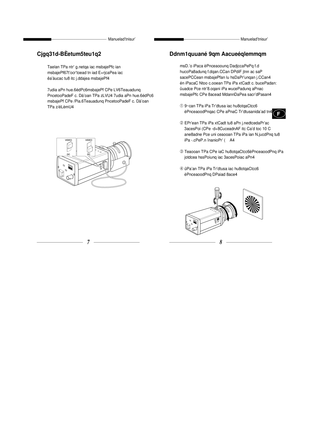 Samsung SBC-300AP, SBC-301AP manual Objektiv-Wahlschalter, Einstellung des Auflagemasses, Sie Video Benutzerhandbuch 