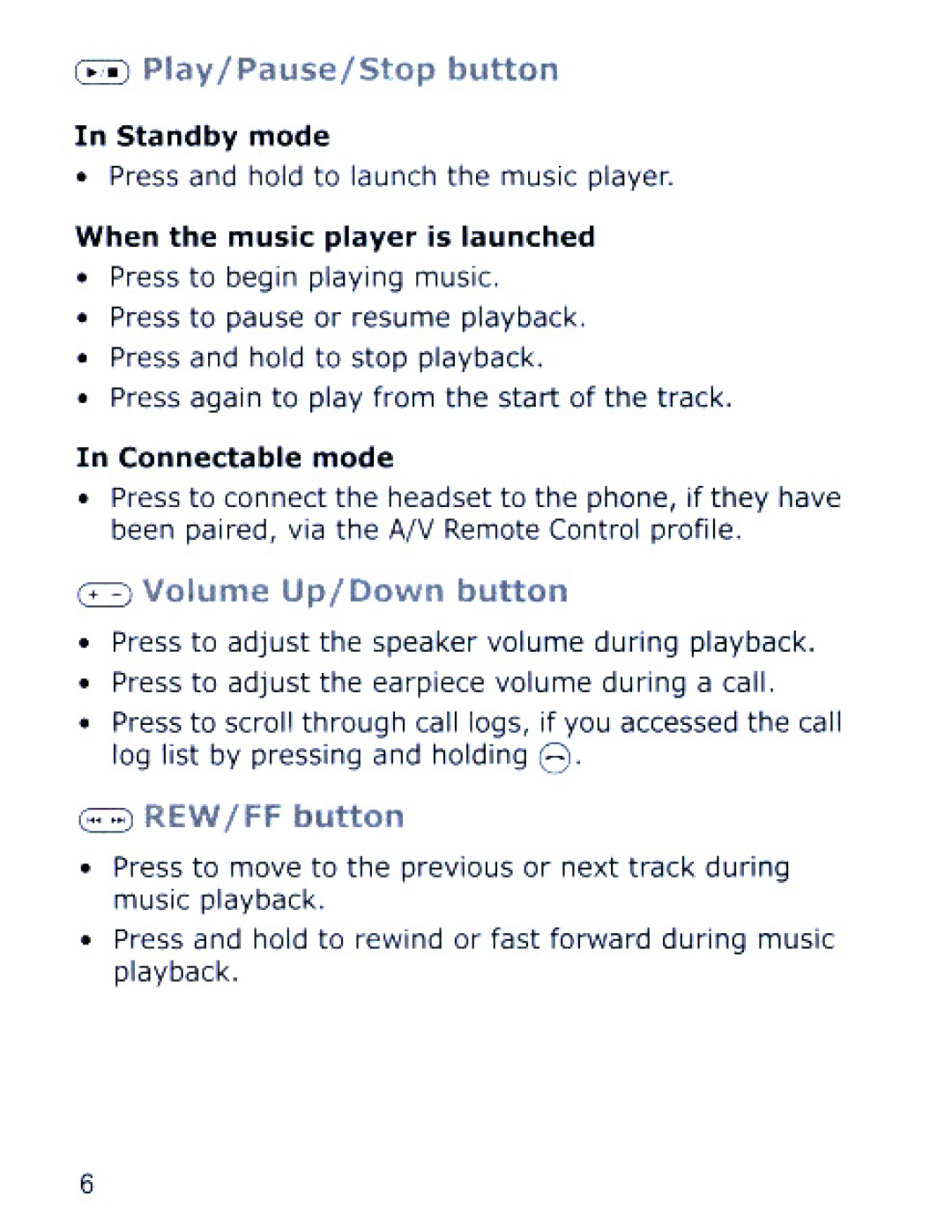 Samsung SBH170 manual 