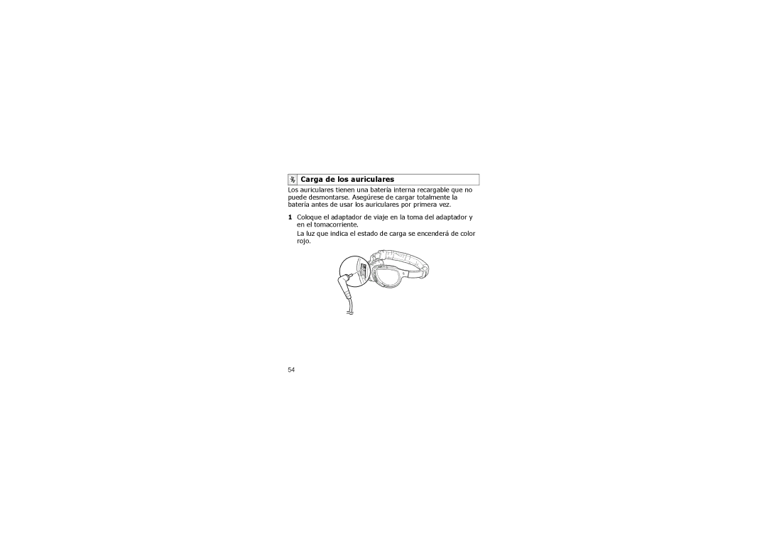 Samsung B013420, A3LSBH600, 649E-SBH600 manual Carga de los auriculares 