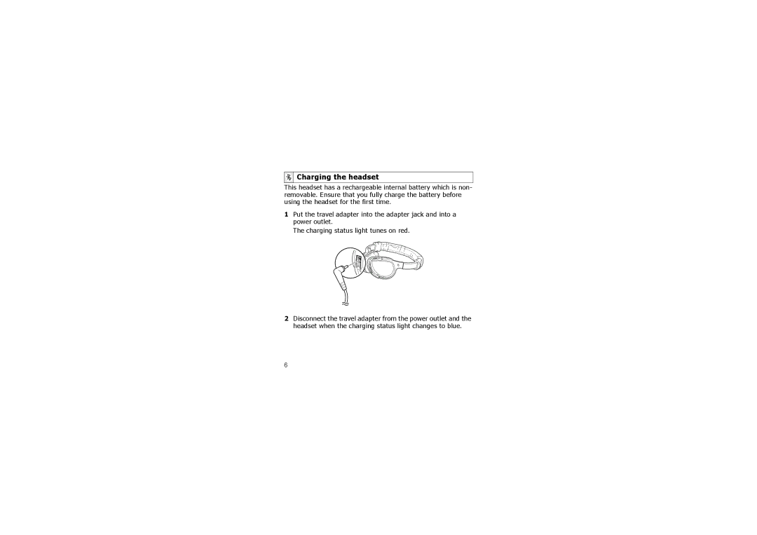 Samsung B013420, A3LSBH600, 649E-SBH600 manual Charging the headset 