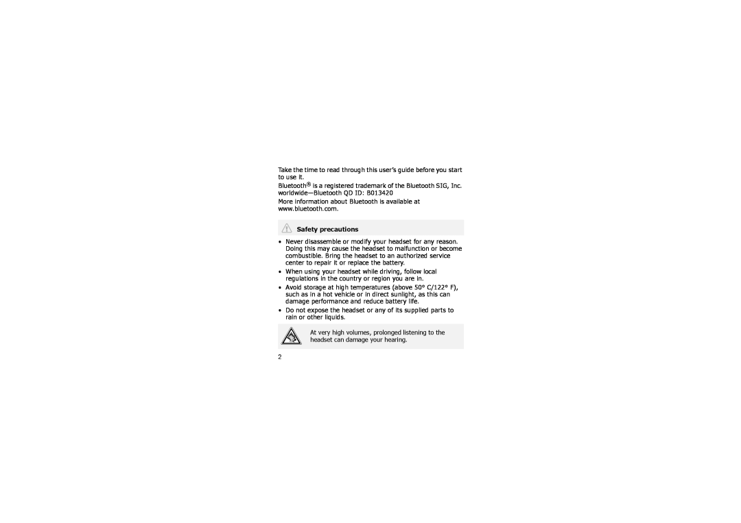 Samsung B013420, A3LSBH600, 649E-SBH600 manual Safety precautions 