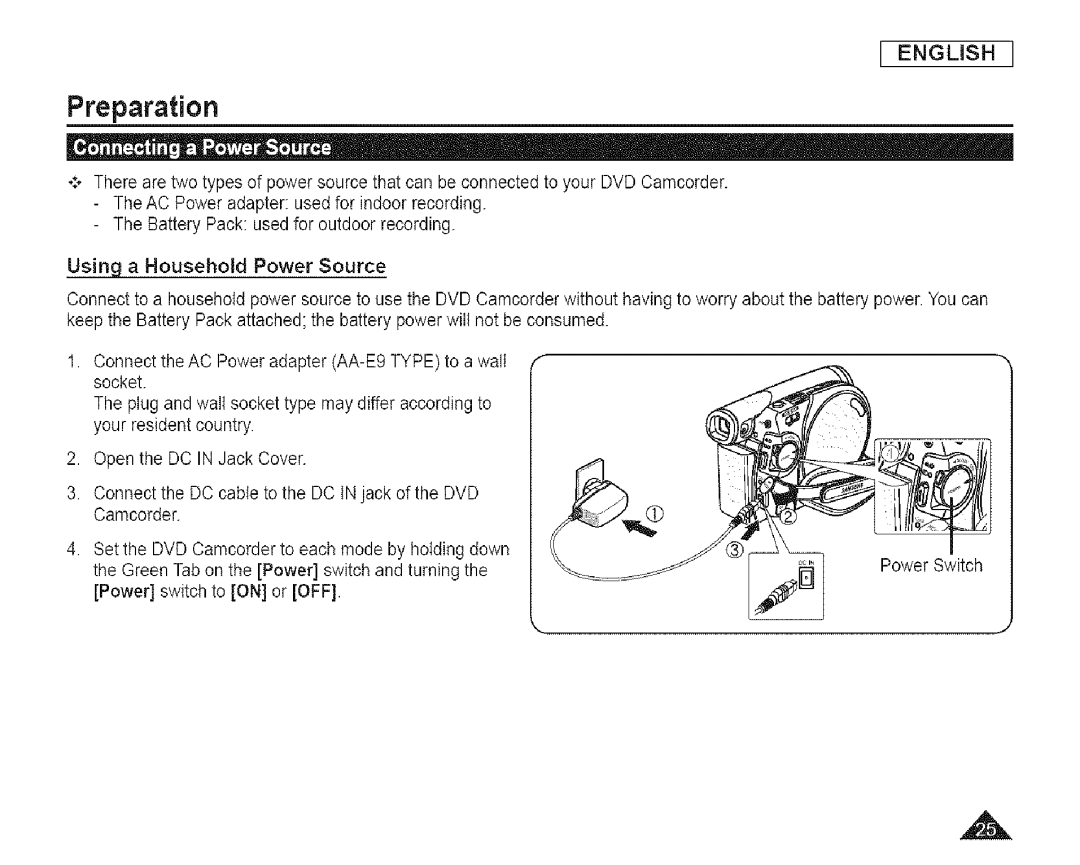 Samsung SC-DCl 73(U) manual English J 