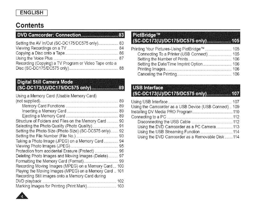 Samsung SC-DCl 73(U) manual Recording Copying a TV Program or Video Tape onto a 