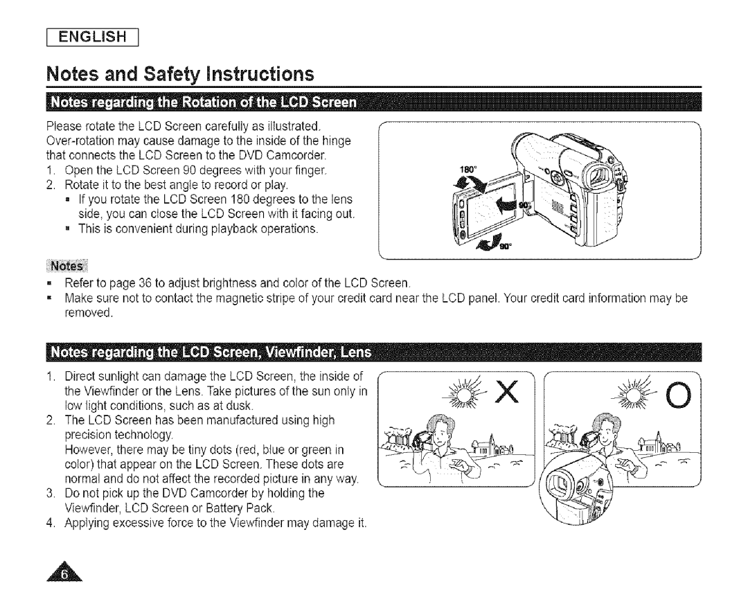 Samsung SC-DCl 73(U) manual 180 