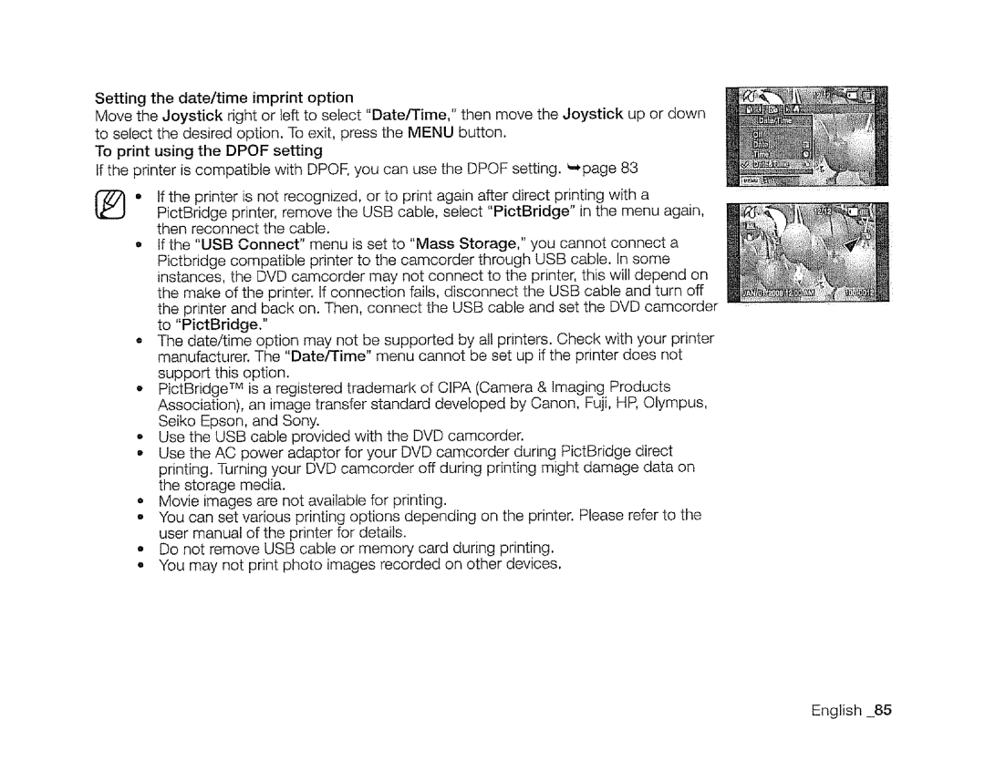 Samsung SC-DXIO3 manual 