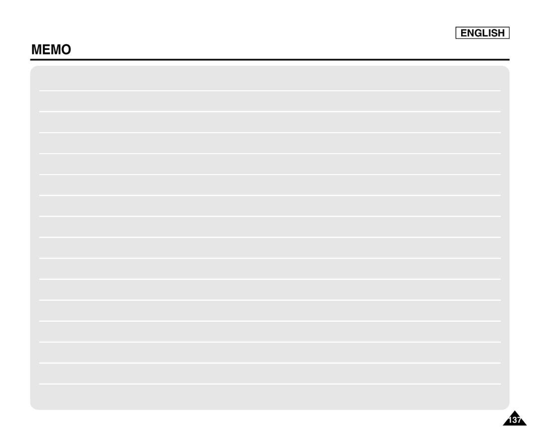 Samsung SC-X105L/X110L manual 137 