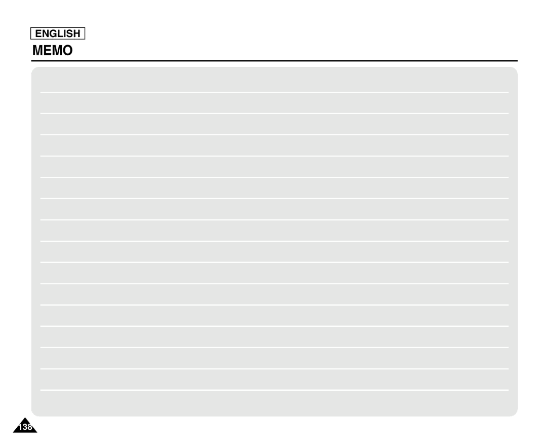 Samsung SC-X105L/X110L manual 138 