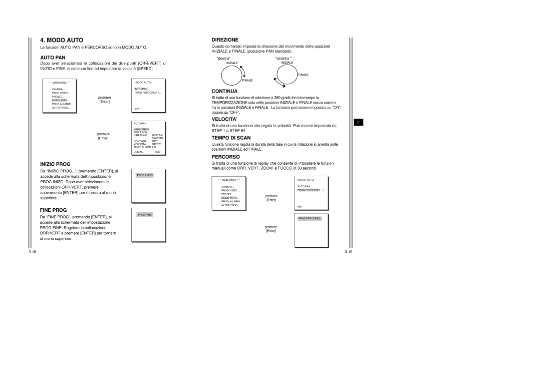 Samsung SCC-643AP manual Modo Auto 