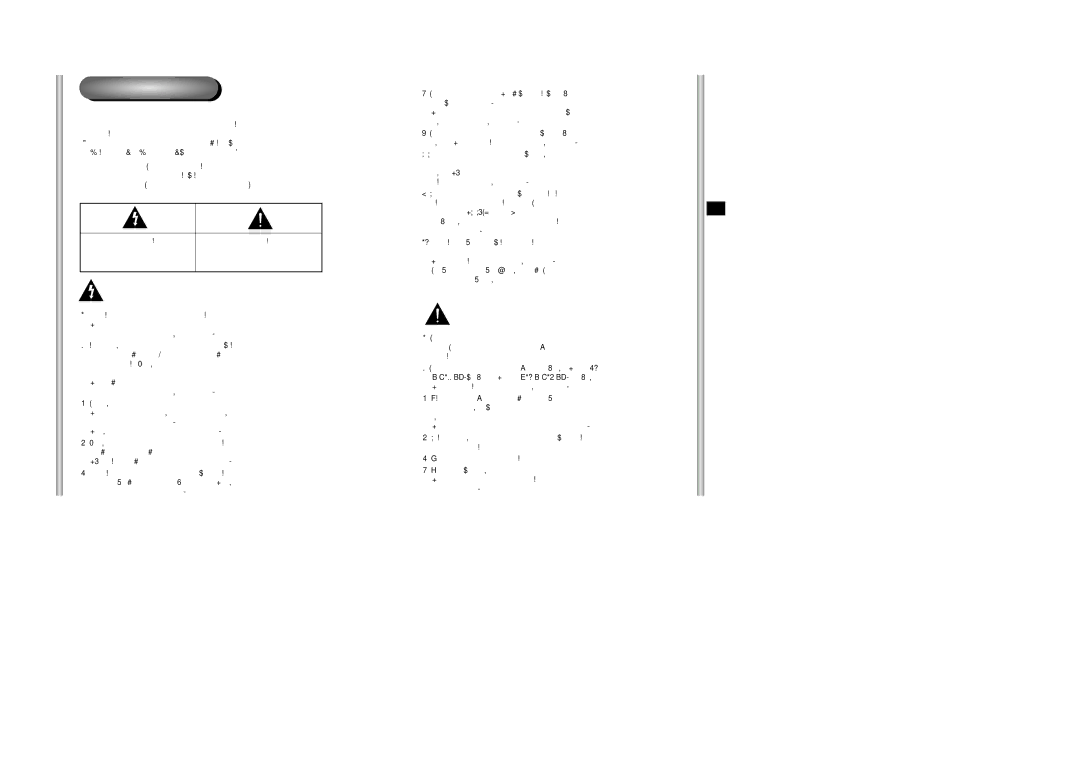 Samsung SCC-643AP manual Précautions de sécurité, Avertissement, Mise en garde 