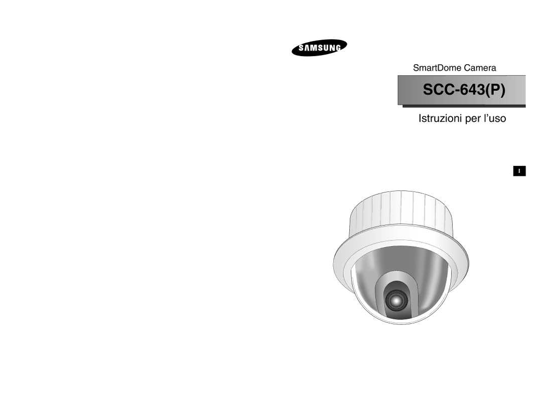 Samsung SCC-643P manual Istruzioni per l’uso 