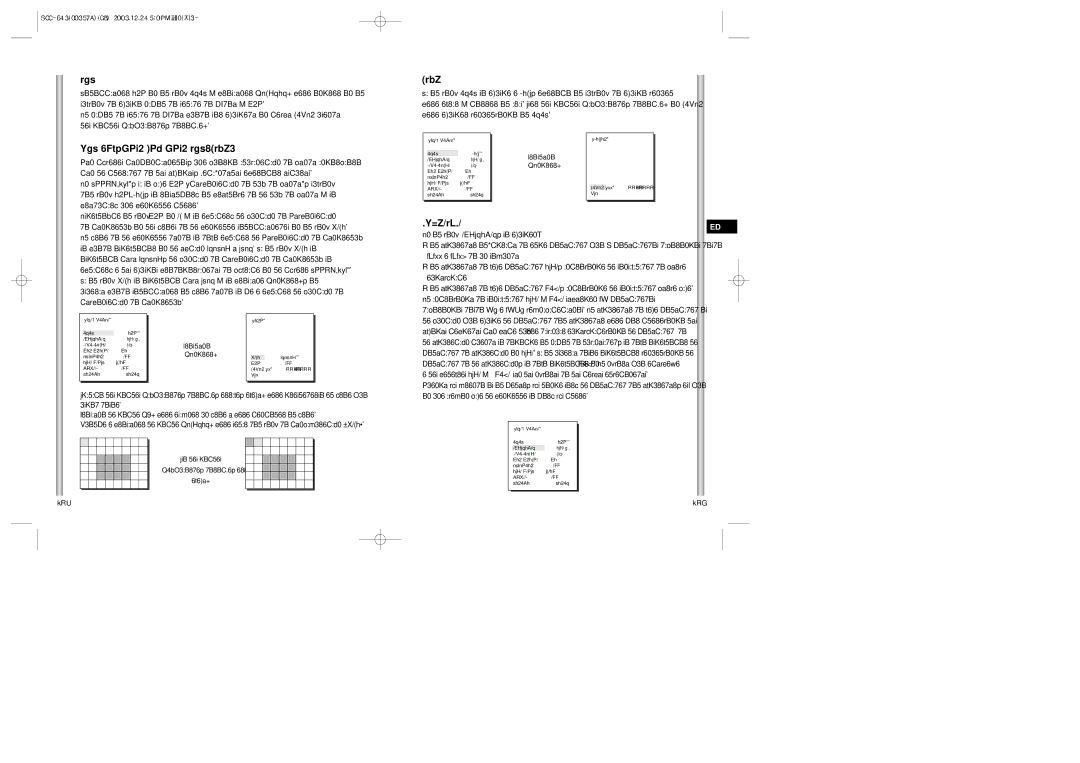 Samsung SCC-643(P) instruction manual BLC Submenú del menú ALC/MANU, Obturador, 100 a 1/10K de un segundo, Automática 