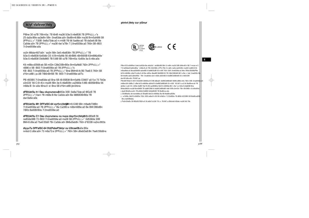 Samsung SCC-643(P) instruction manual Avant l’utilisation, Homologation des normes 