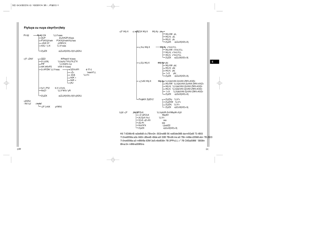 Samsung SCC-643(P) instruction manual Contenu de menu d’installation 