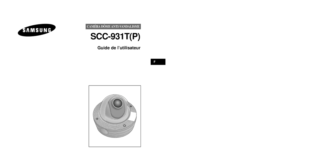 Samsung SCC-931TP manual 