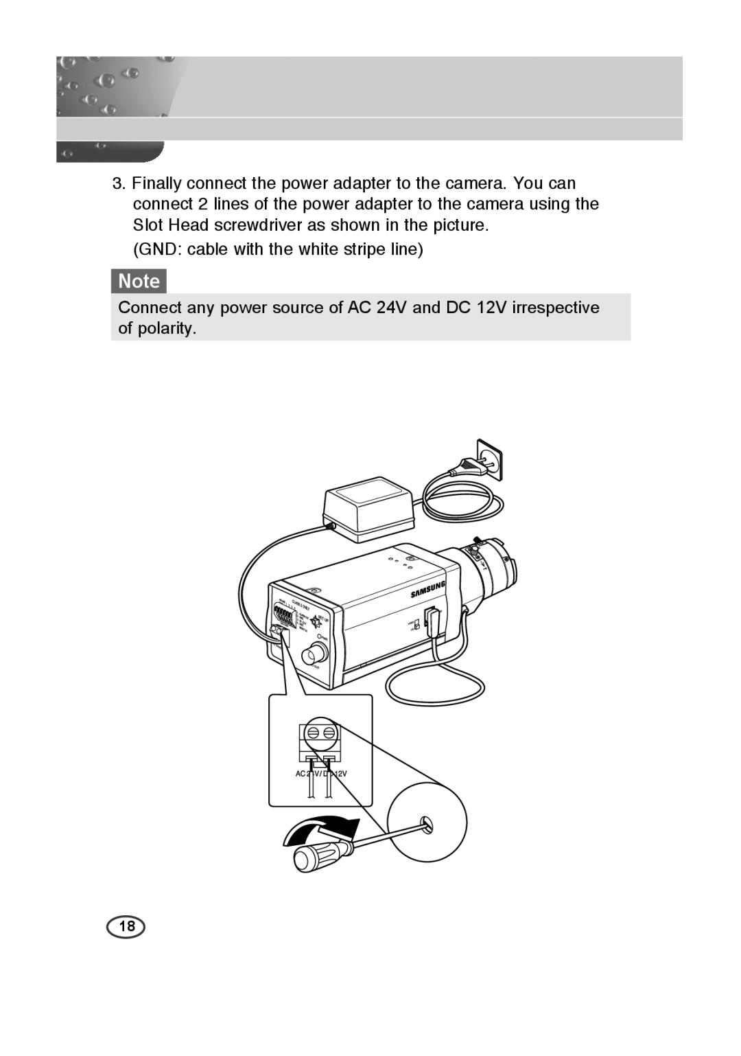 Samsung SCC-B2313P, SCC-A2013P, SCC-B2013P, SCC-A2313P manual 