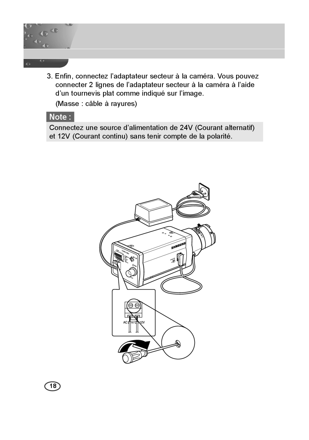 Samsung SCC-B2313P, SCC-A2013P, SCC-B2013P, SCC-A2313P manual 