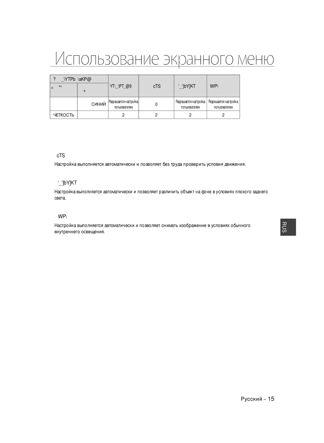 Samsung SCC-B1031BP, SCC-B1031P, SCC-B1331P, SCC-B1331BP, SCC-B1311P manual Фohob.Cbet, Игpa, Cиhий 