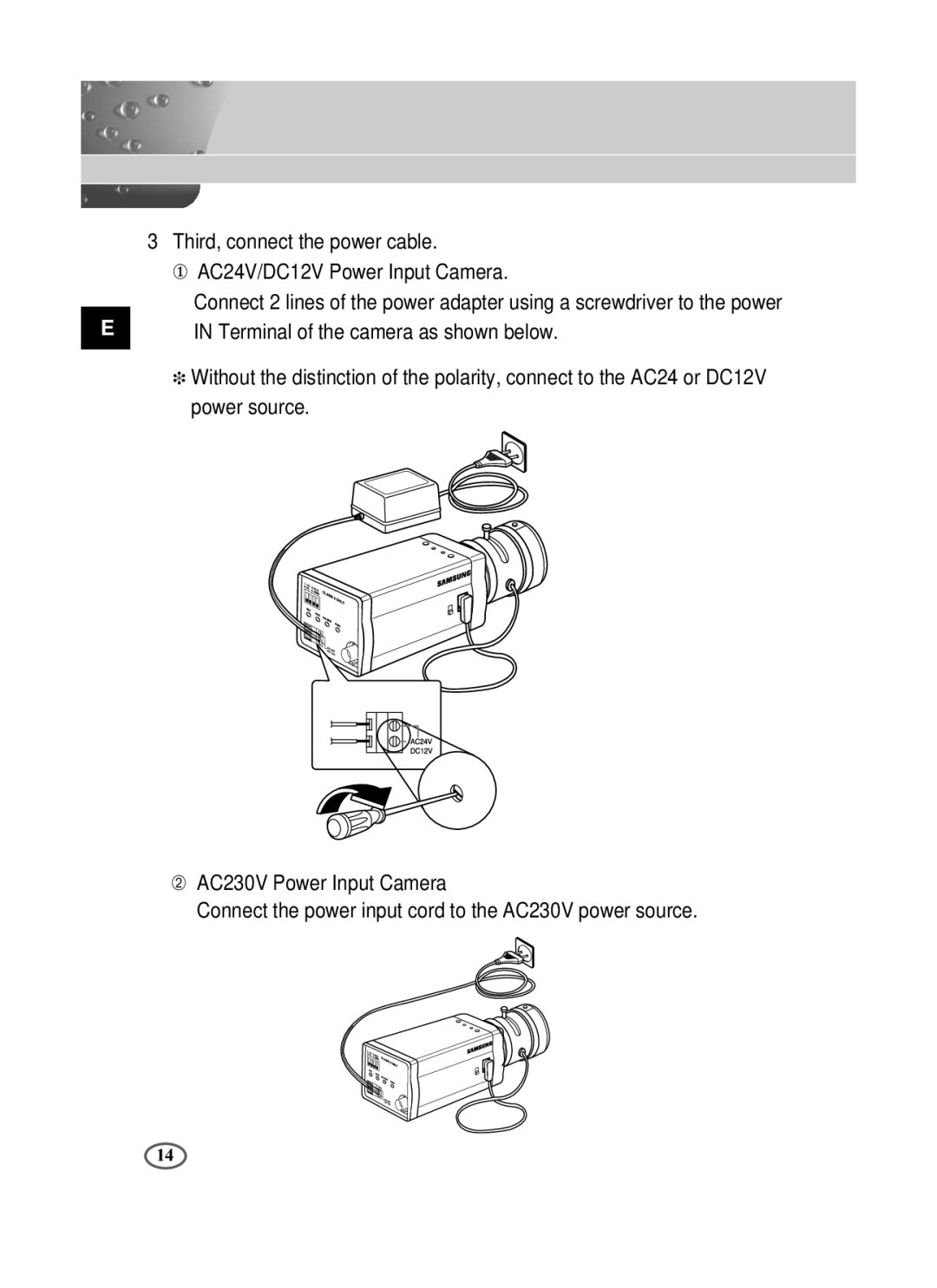 Samsung SCC-B1391P/TRK, SCC-B1391P/SAU, SCC-B1091P/TRK manual 