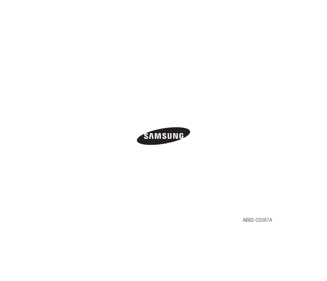 Samsung SCC-B1310P manual AB82-02387A 