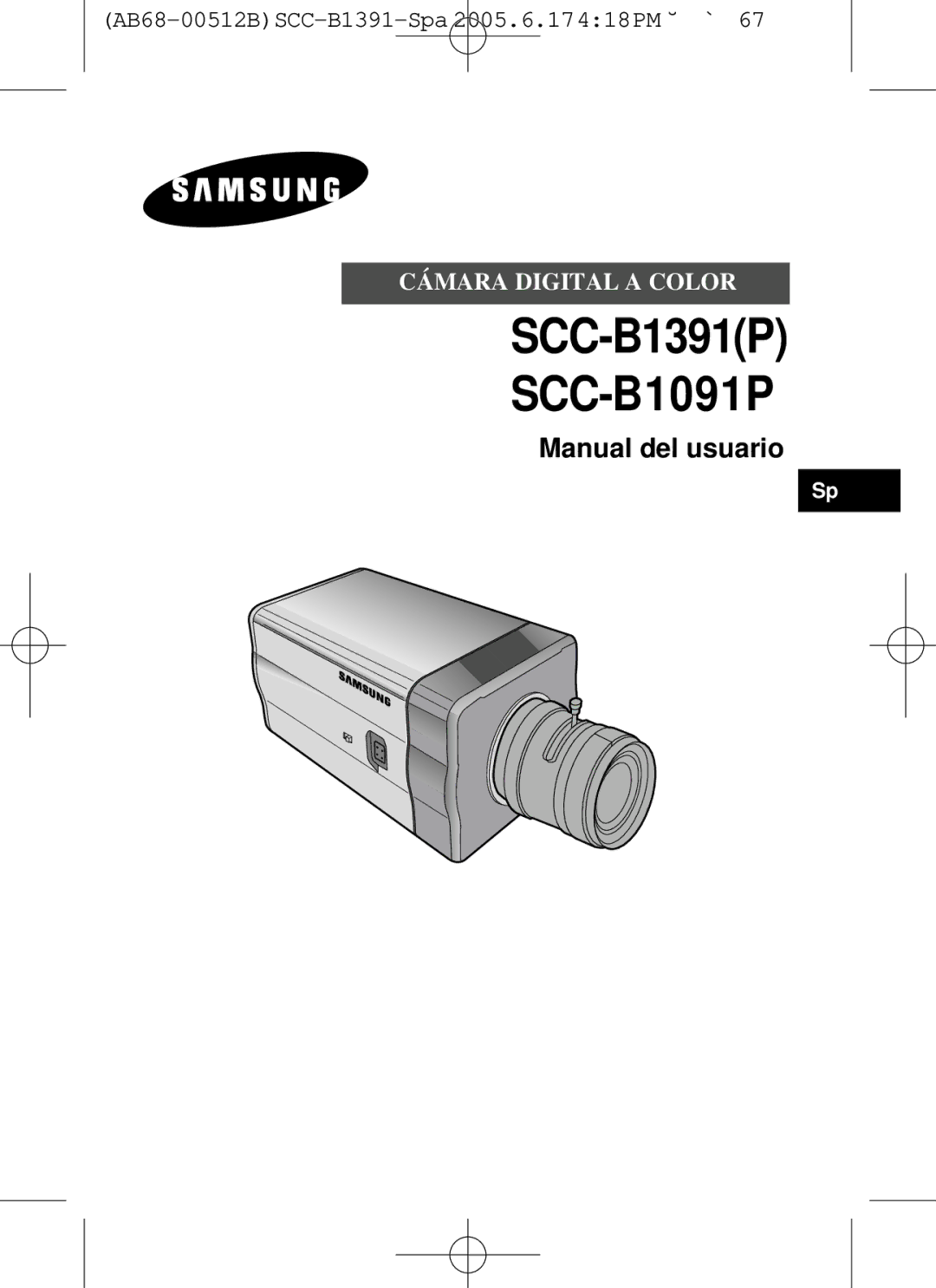 Samsung SCC-B1091P, SCC-B1391(P) user manual Manual del usuario 