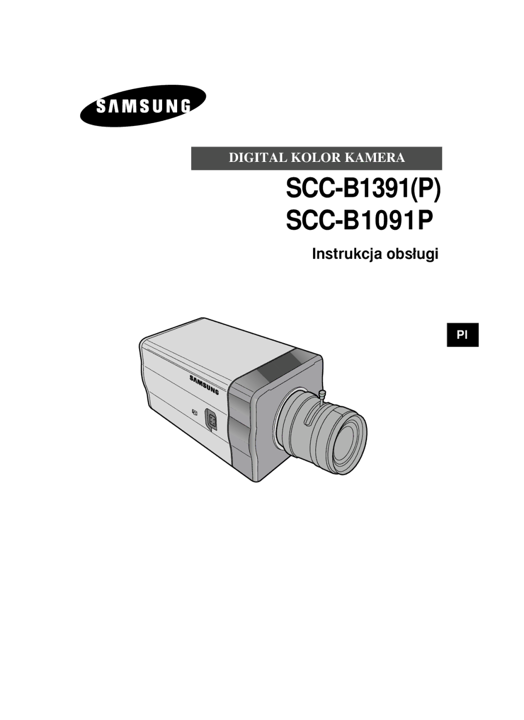 Samsung SCC-B1391P manual Instrukcja obs∏ugi 