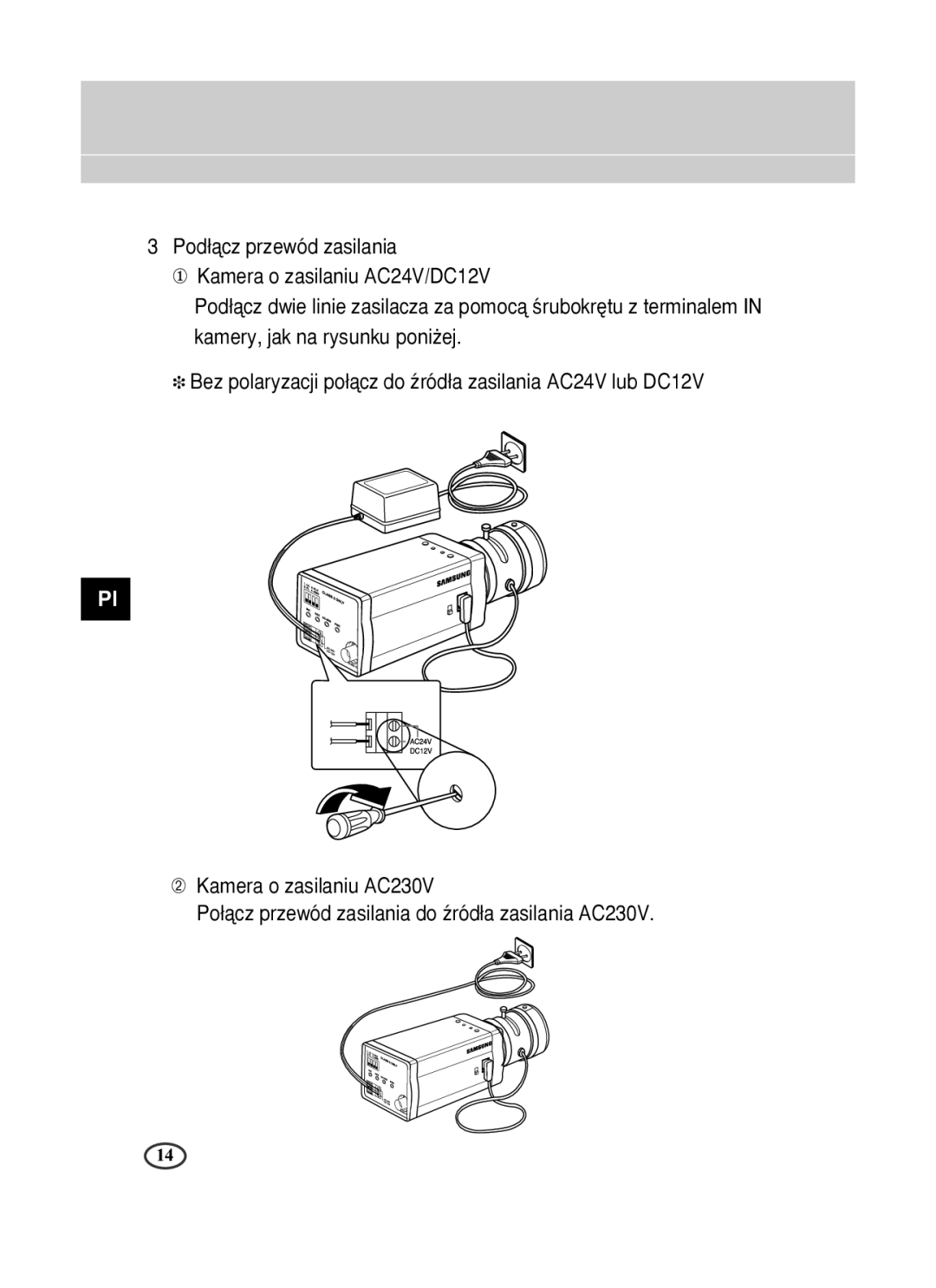 Samsung SCC-B1391P manual 